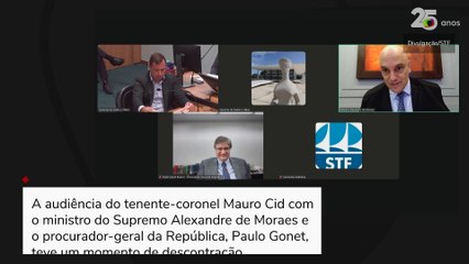 Em audiência com Mauro Cid, Moraes brincou sobre Corinthians e perda de folga: ‘Matou meu feriado’