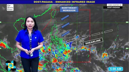 Today's Weather, 5 A.M. | Feb. 21, 2025