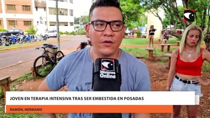 Joven en terapia intensiva tras ser embestida en Posadas