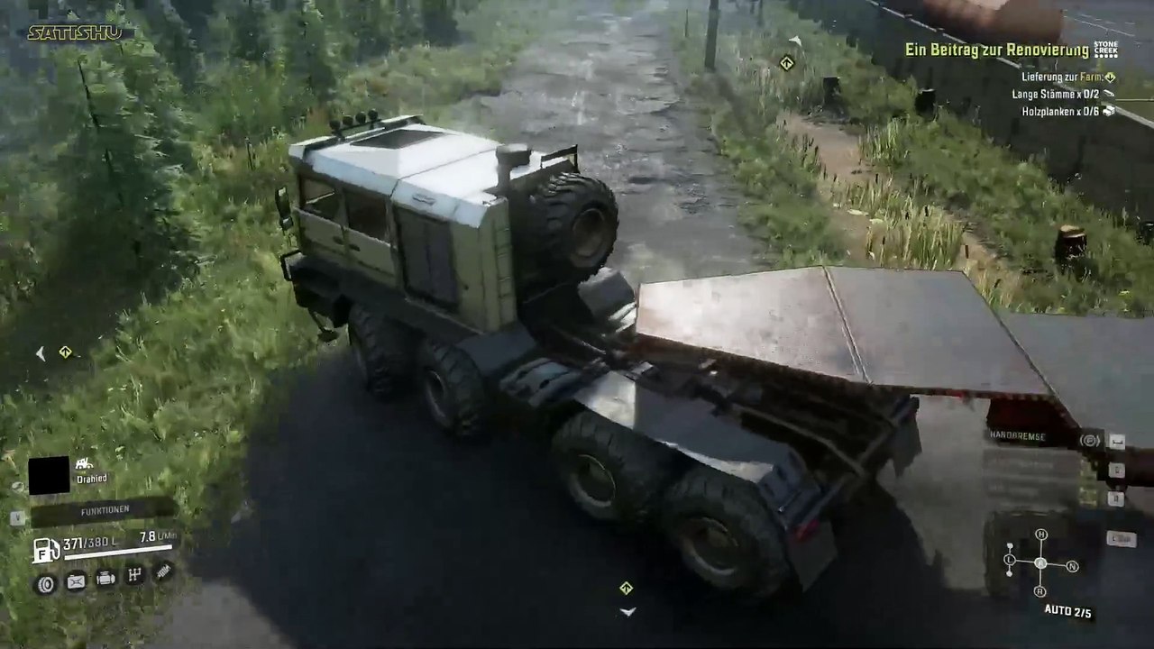 Doppelte Lieferung Holzplanken für die Schienenproduktion. | SnowRunner | Ep. 48