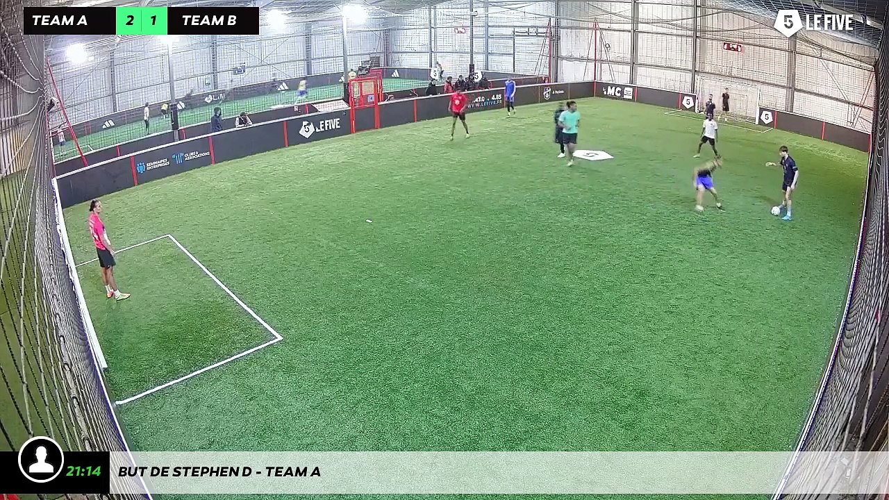 But de Stephen D - Team A