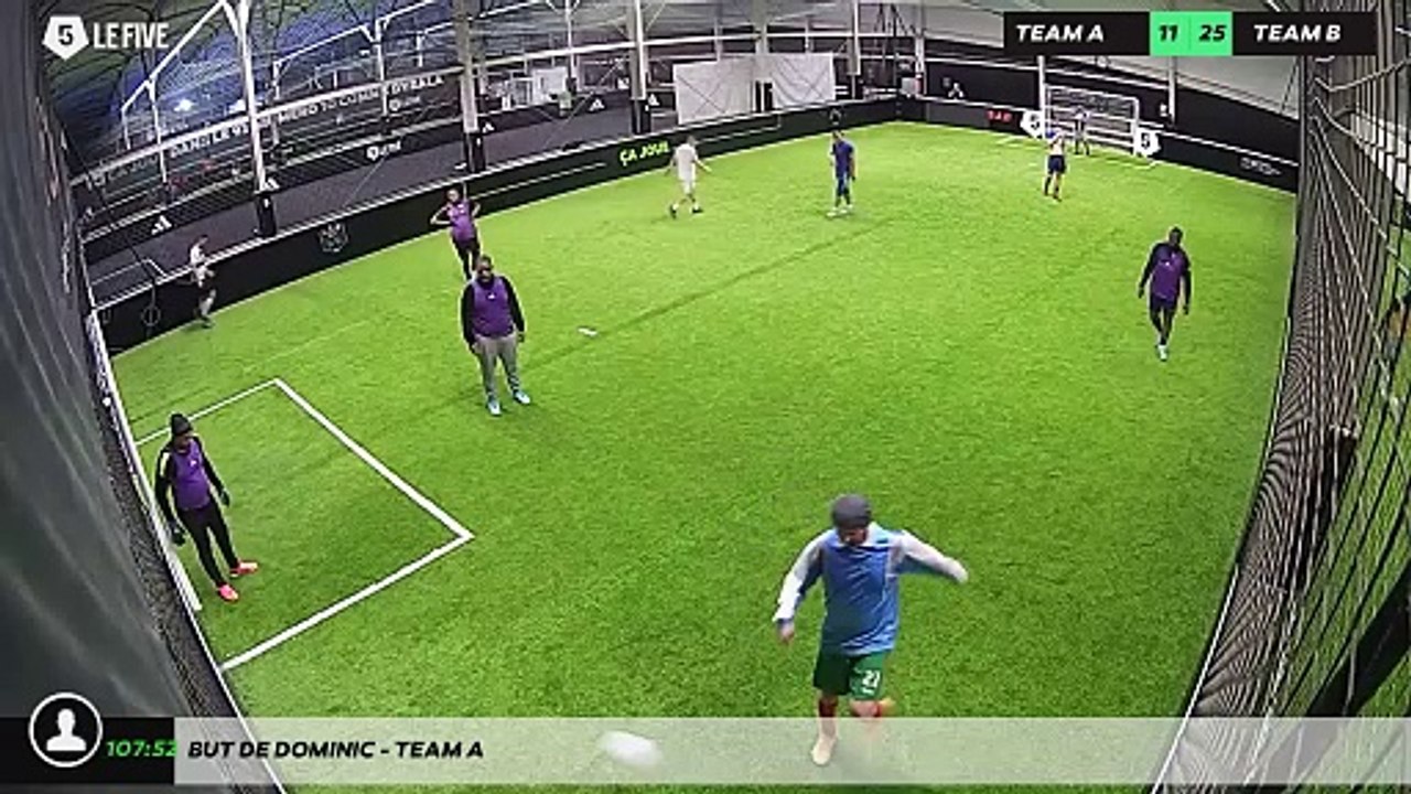 But de Dominic - Team A