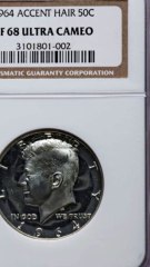 1964 ultra cameo Kennedy Half value