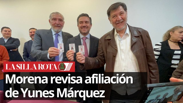 Morena revisa la afiliación de Miguel Ángel Yunes Márquez