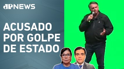 Bolsonaro: “Denúncia da PGR é narrativa contra a direita”; Dora Kramer e Vilela analisam