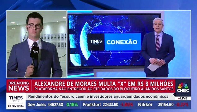 BREAKING NEWS: X é multado por Alexandre de Moraes em R$ 8 milhões