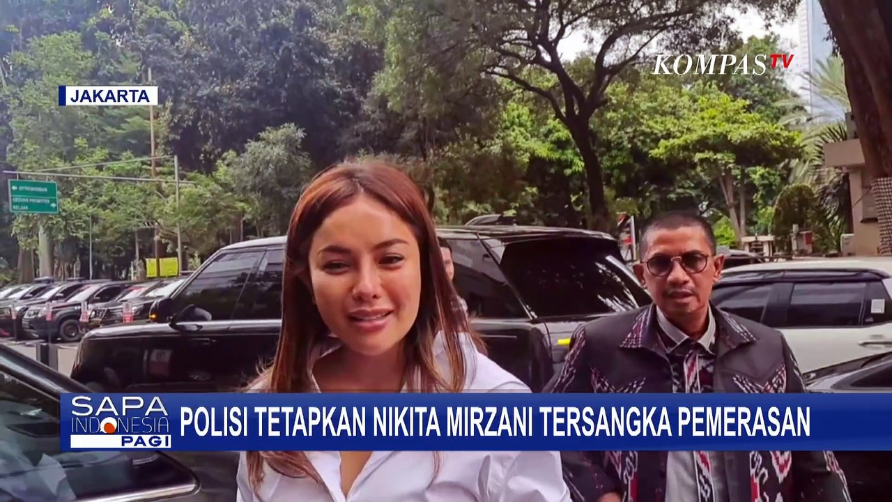 Polisi Tetapkan Nikita Mirzani dan Asistennya Jadi Tersangka Pemerasan terhadap Reza Gladys