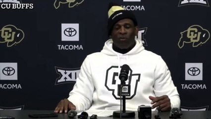 Coach Prime Deion Sanders says Travis Hunter clinched the Heisman Trophy today
