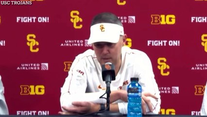 Lincoln Riley says “you can’t question this football team” and that he’s “proud to coach this team”