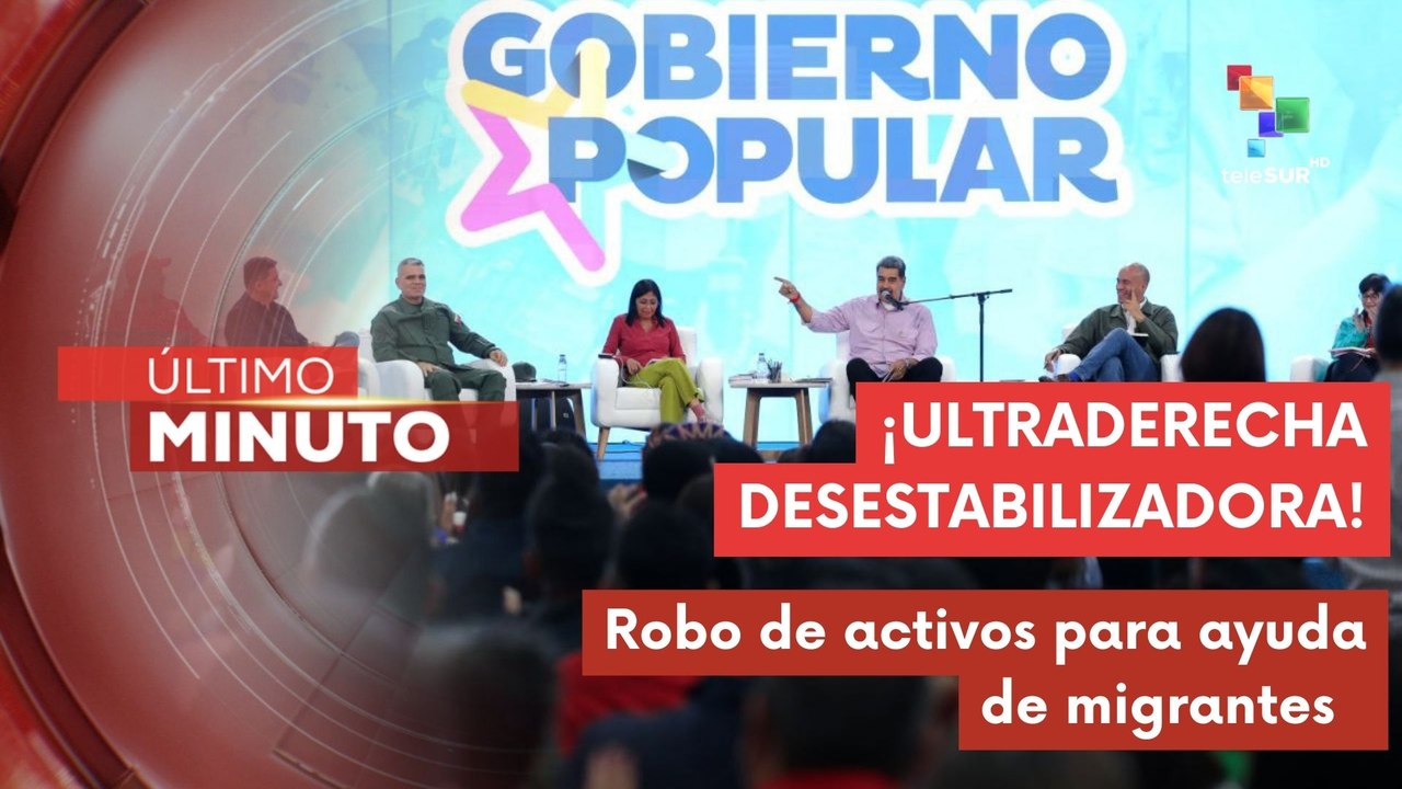 Pdte. Maduro reitera denuncia a una red de coyotes organizados por la extrema derecha