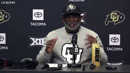 Deion Sanders talks about Peggy’s reaction to Colorado making a bowl game
