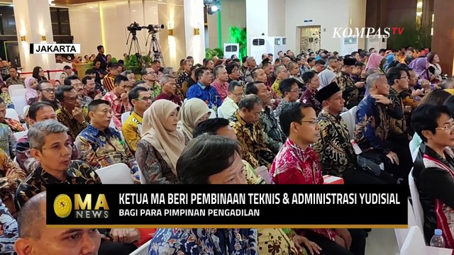 Ketua Mahkamah Agung Beri Pembinaan Teknis dan Yudisial pada Pimpinan Pengadilan - MA NEWS