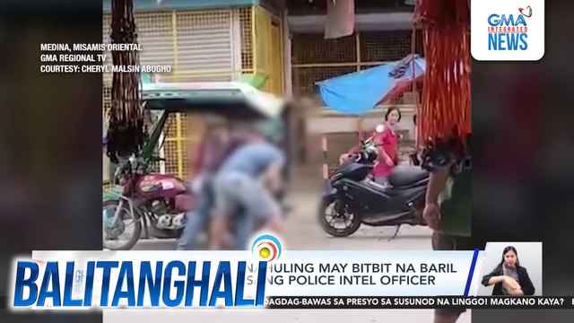 Tricycle driver, nahuling may bitbit na baril at mga bala ng isang police intel officer | Balitanghali