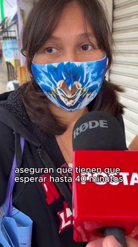 Vecinos exigen mejoras en el transporte público en Los Héroes
