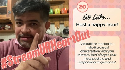 "Stream UR Heart Out" challenge, day 20