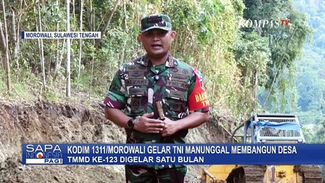 TNI Manunggal Membangun Desa Hadir di Morowali, Ini Sederet Sasaran yang Jadi Target Utama
