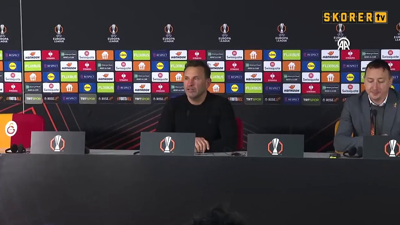 Galatasaray'da Okan Buruk'tan Fenerbahçe ve Mus...