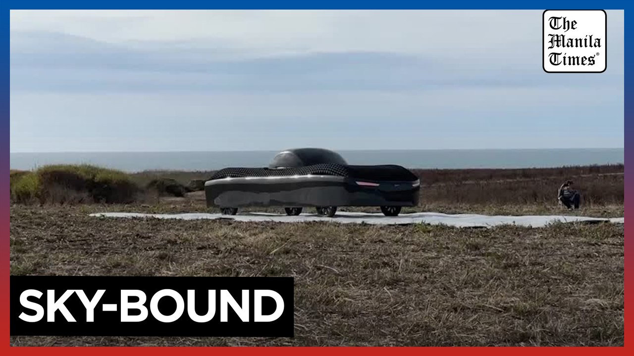 Flying car 'does work and does exist,' company says on release of first flight video