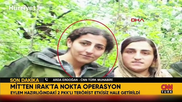 MİT'ten Irak'ta operasyon: PKK/KCK mensubu Zehra Sebat ve Serhat Erdoğan etkisiz hale getirildi