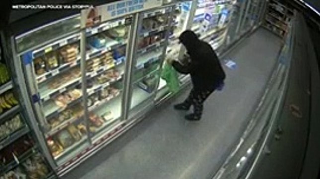 Assalta supermercado em Londres