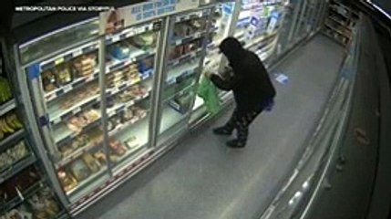 Assalta supermercado em Londres