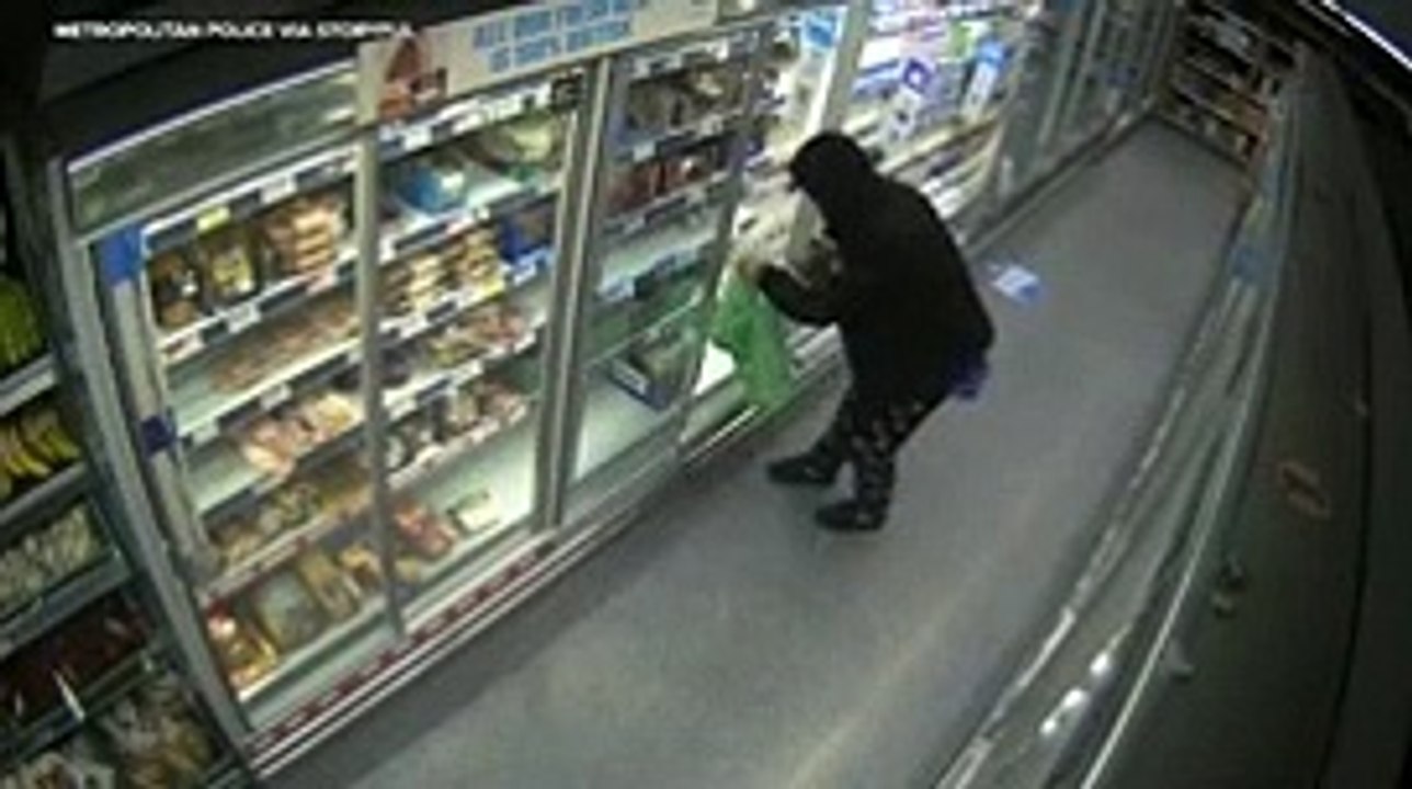 Assalta supermercado em Londres