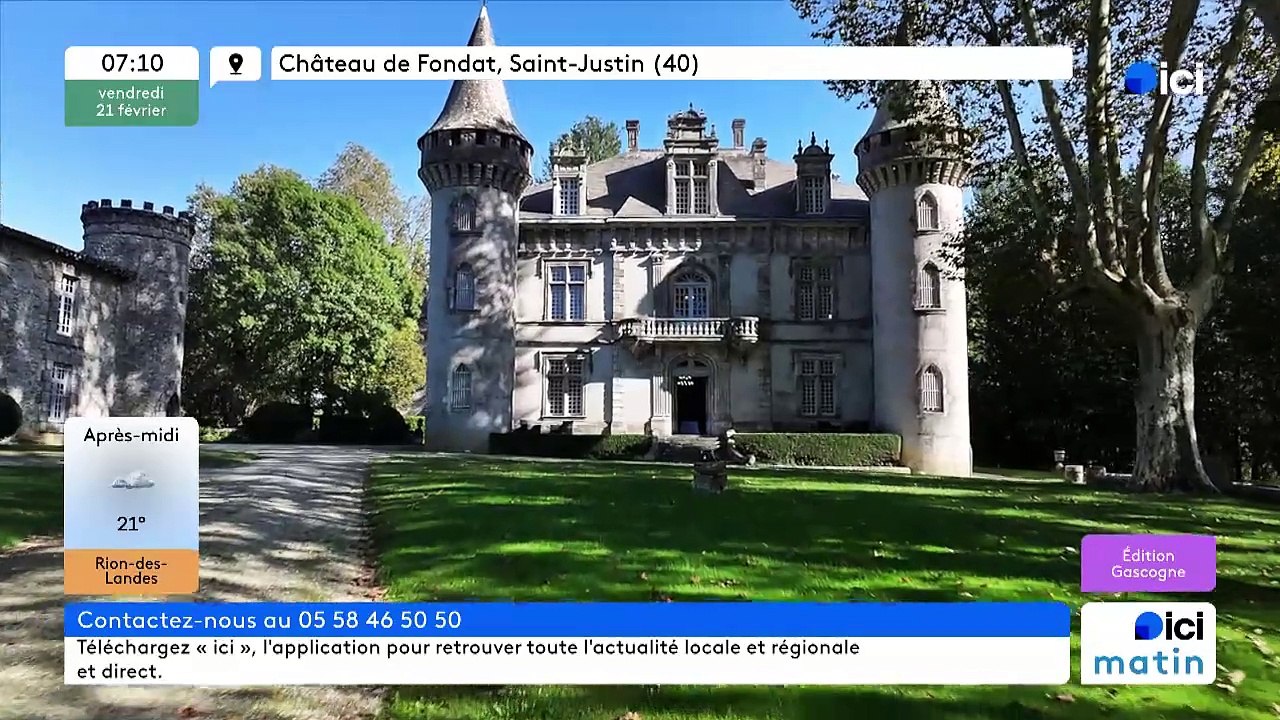21/02/2025 - ici matin par ici Gascogne en vidéo