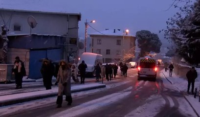 Ataşehir'de İETT otobüsleri yolda kaldı
