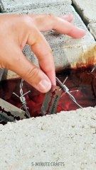 Restore a pavement pit with a cool epoxy design! 😮