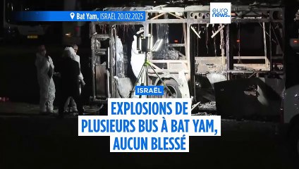 Explosions impliquant plusieurs bus dans le centre d’Israël, aucune victime à déplorer