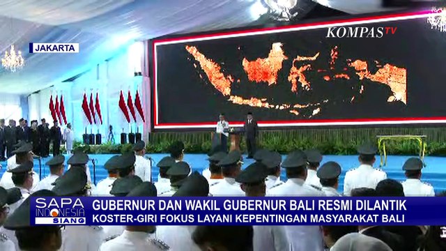 Dilantik Jadi Gubernur dan Wakil Gubernur Bali, Ini Komitmen Wayan Koster-Giri Prasta