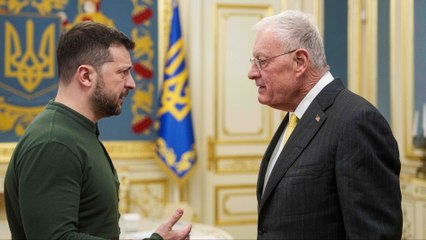 Zelenski pide llegar a "acuerdos económicos fuertes" con EEUU tras su reunión con el General Kellogg