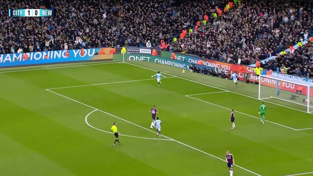 EXTENDED HIGHLIGHTS Man City 4-0 Newcastle _ Marmoush HAT-TRICK and McAtee goal! 1080
