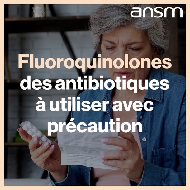 Fluoroquinolones : des #antibiotiques à utiliser avec précaution - #BonUsage