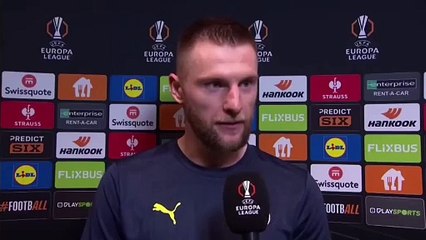 Skriniar muhabiri düzeltti: "G.Saray değil, F.Bahçe"