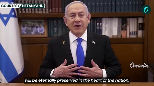 Netanyahu Vows to Make Hamas Monsters Pay as Body Of Shiri Bibas Not Returned by Hamas | Watch