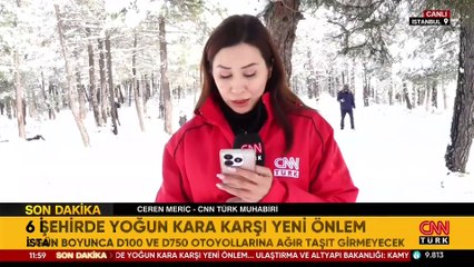 SON DAKİKA! Türkiye Kar Yağışı Altında: 6 İlde Ağır Taşıtlara Trafik Yasağı