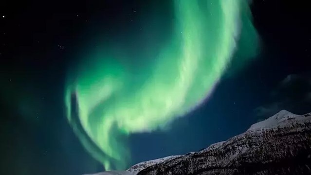 Norveç’te Kuzey Işıkları görüntülendi