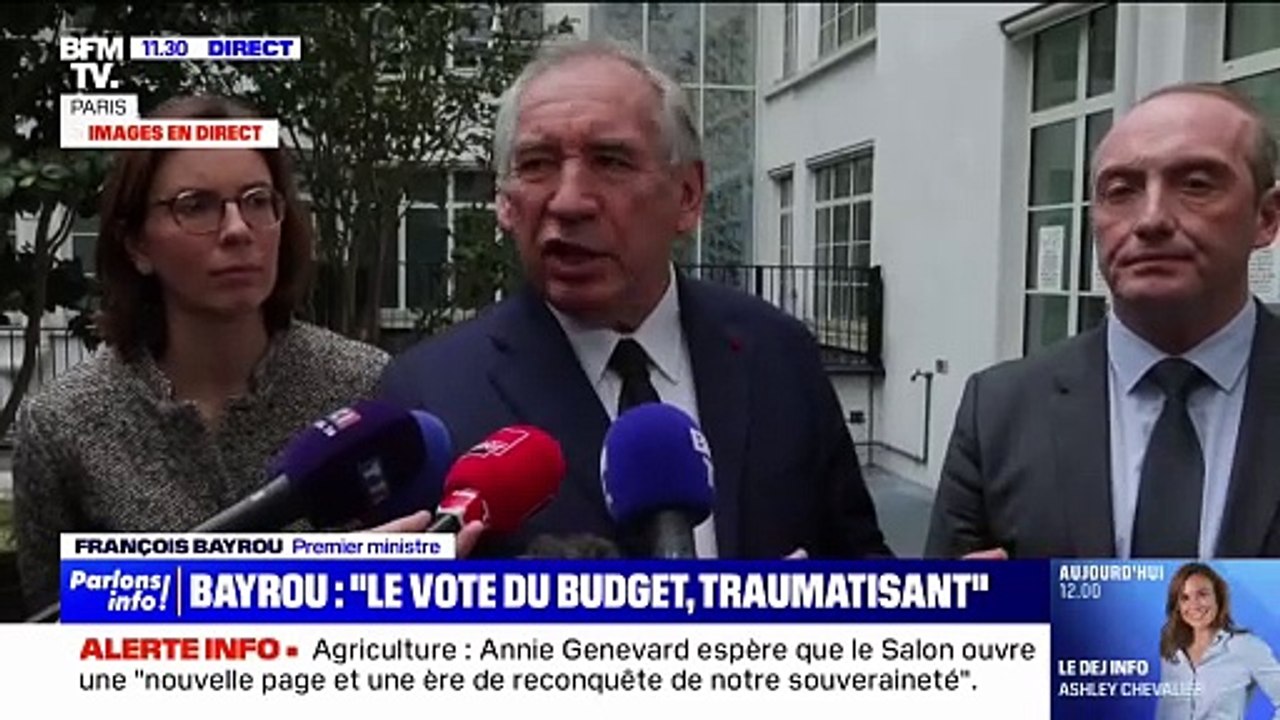 Guerre en Ukraine: François Bayrou évoque une "situation terrifiante" et assure que les "pires menaces deviennent possibles"