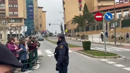 La Reina Letizia llega a Tudela para la Muestra de Cine Español