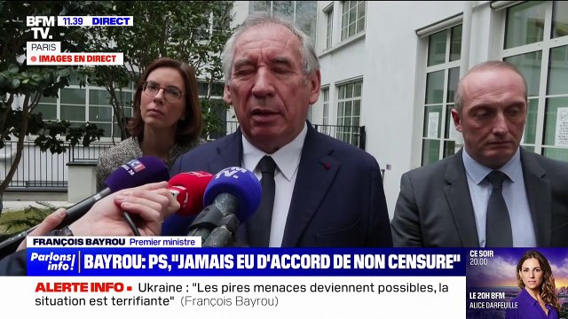 François Bayrou dénonce une fascination pour Donald Trump dans une part de l'opinion française