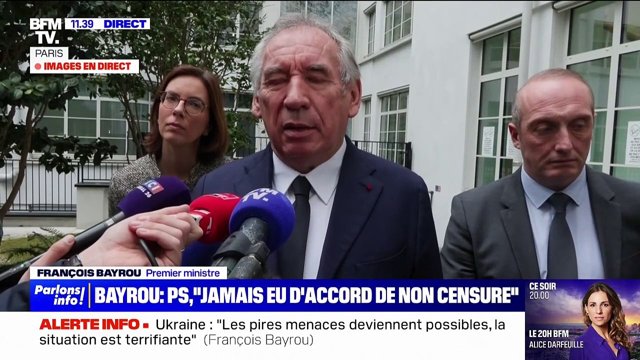 François Bayrou dénonce une "fascination" pour Donald Trump dans "une part de l'opinion française"
