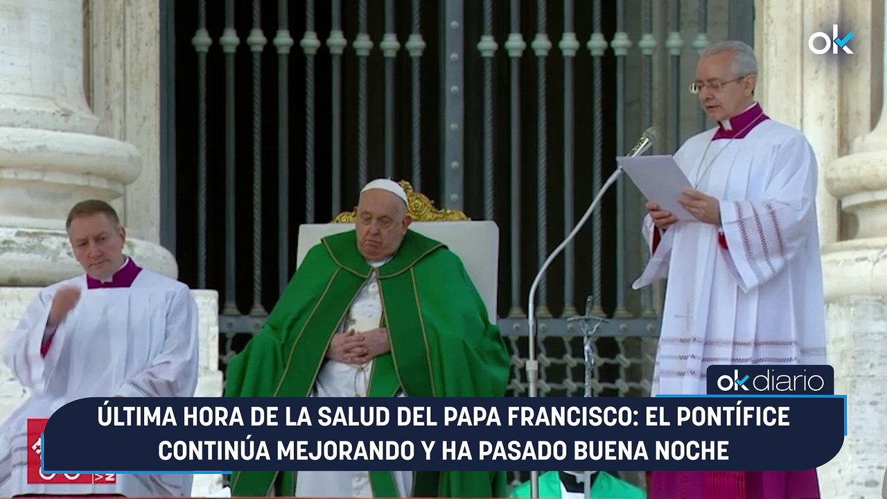 Última hora de la salud del Papa Francisco: el pontífice continúa mejorando y ha pasado buena noche