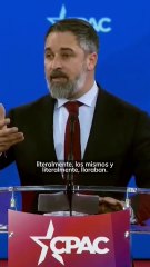 Abascal, en la CPAC: "Nuestra ruina es el Pacto Verde, los impuestos y la regulación 'woke'"