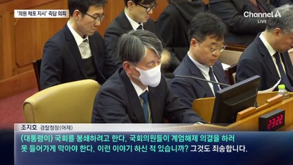 조지호, ‘체포지시’ 조서 인정…구체적 증언은 거부