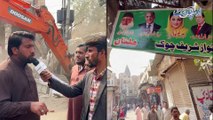 Anti Encroachments Operation At Nawaz Sharif Chowk Multan - Illegal Shops Around Mosque Demolished