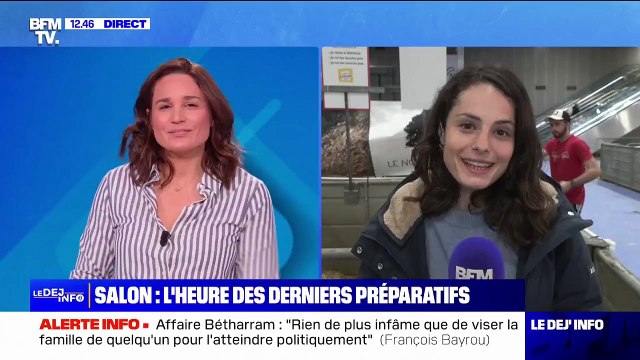 Salon de l'agriculture: l'heure des derniers préparatifs pour les exposants