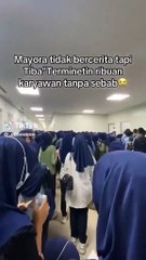 Sebanyak 800 karyawan yg bekerja di PT.Mayora Indah Tbk Jayanti mengalami PHK scr sepihak oleh perusahaan