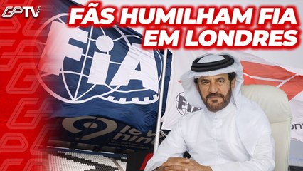 FÃS HUMILHAM FIA EM LONDRES E MANDAM RECADO PARA F1 2025