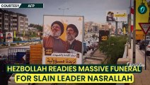 Nasrallah Funeral | Hezbollah Lines Streets with Banners, Thousands to Gather in Beirut For Funeral